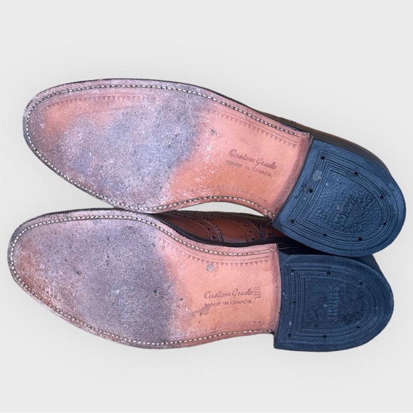 Dack men’s wingtip dress shoe - Picture 5 of 11